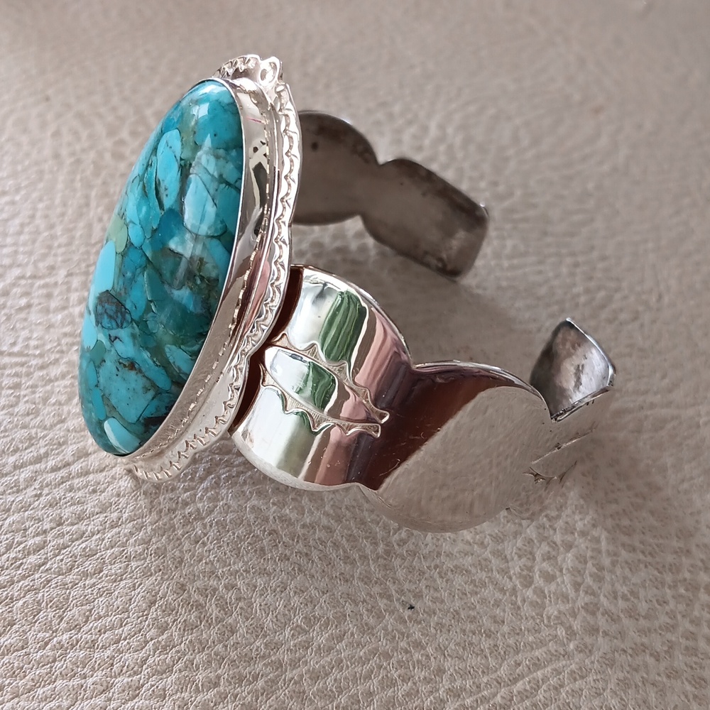 Jay King Turquoise Cuff - Picture 2 of 4